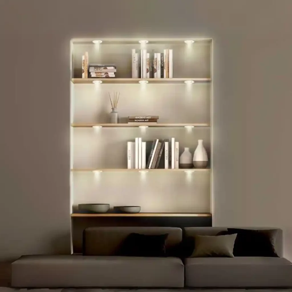a image of a wall rack