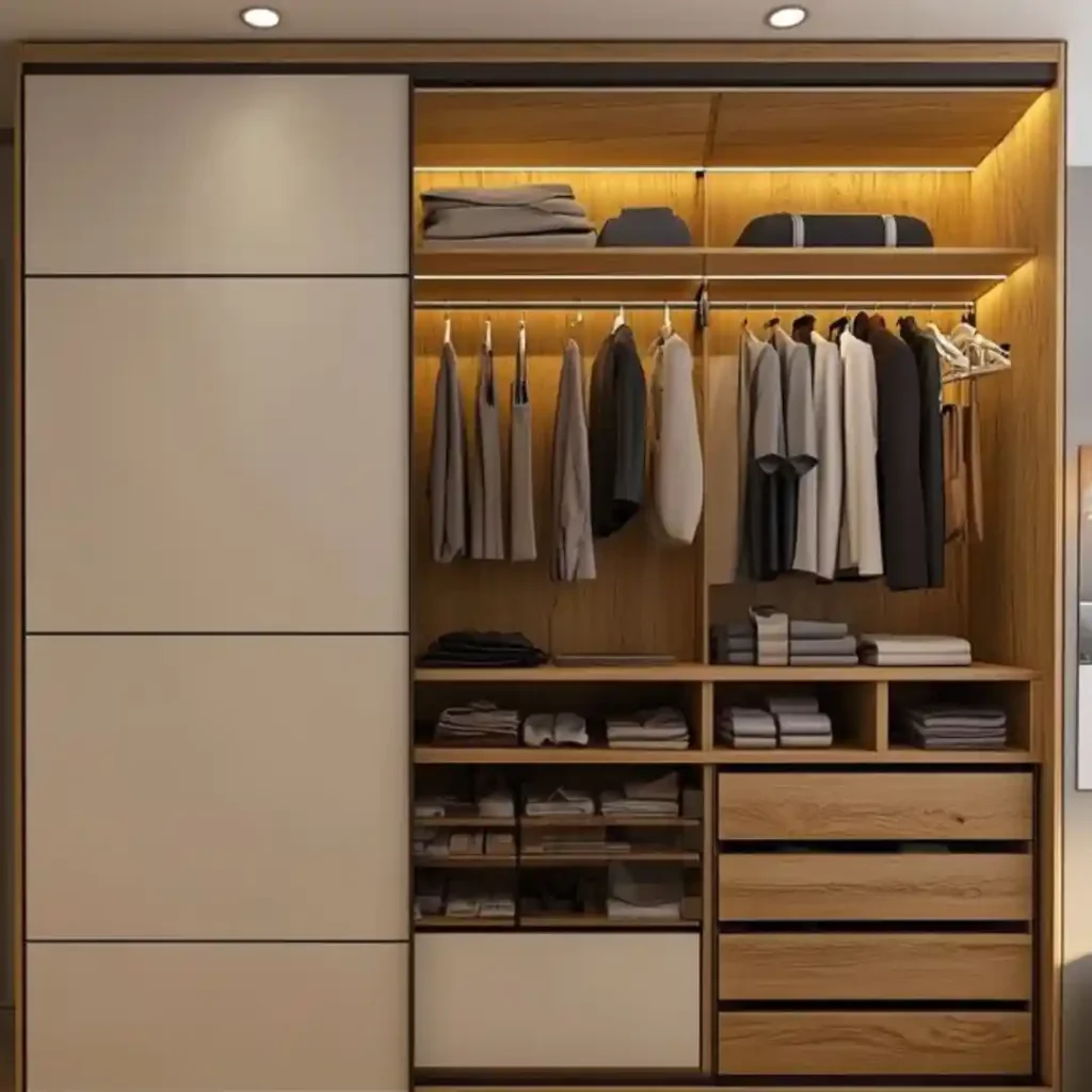 a image of a modular wardrobe