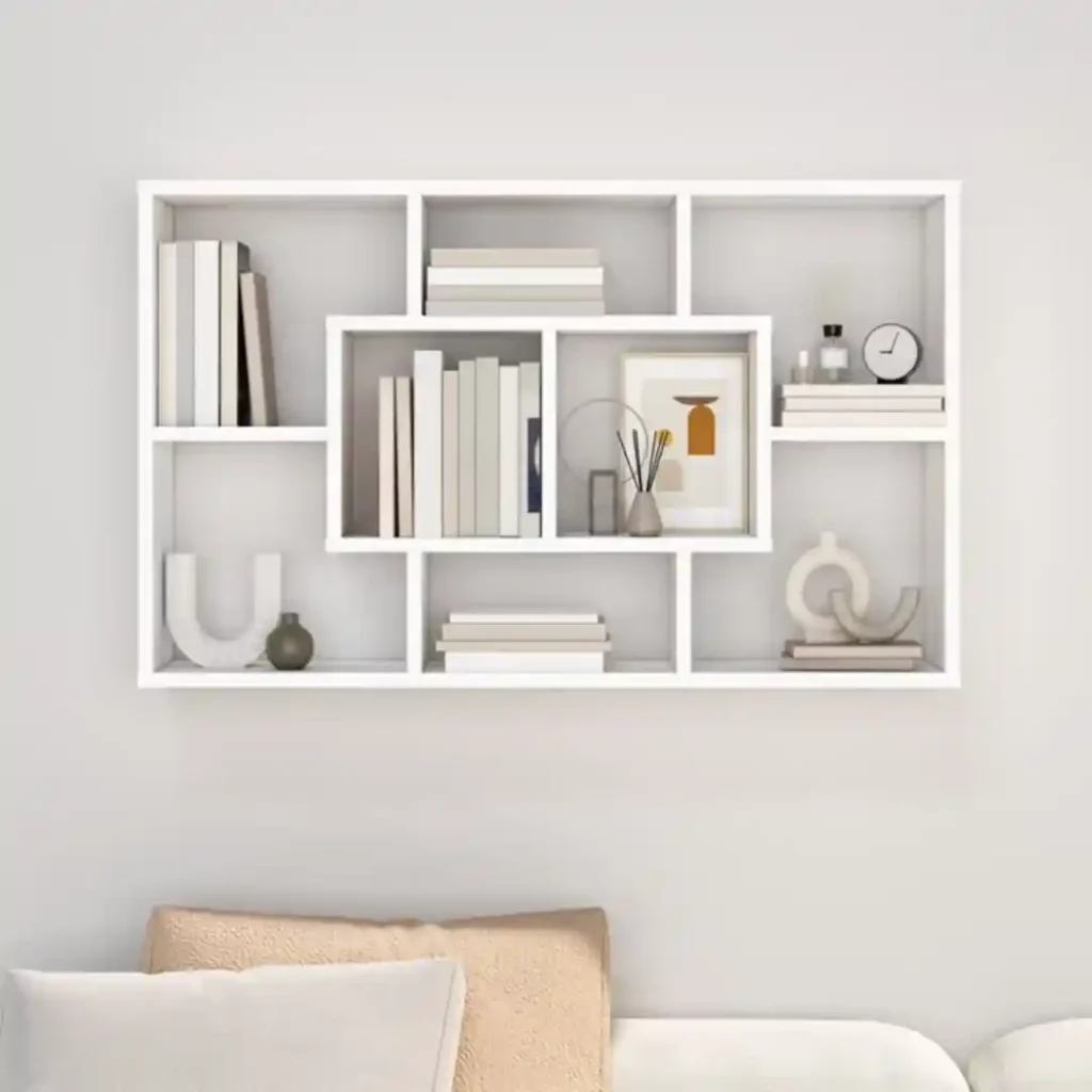a image of a wall rack