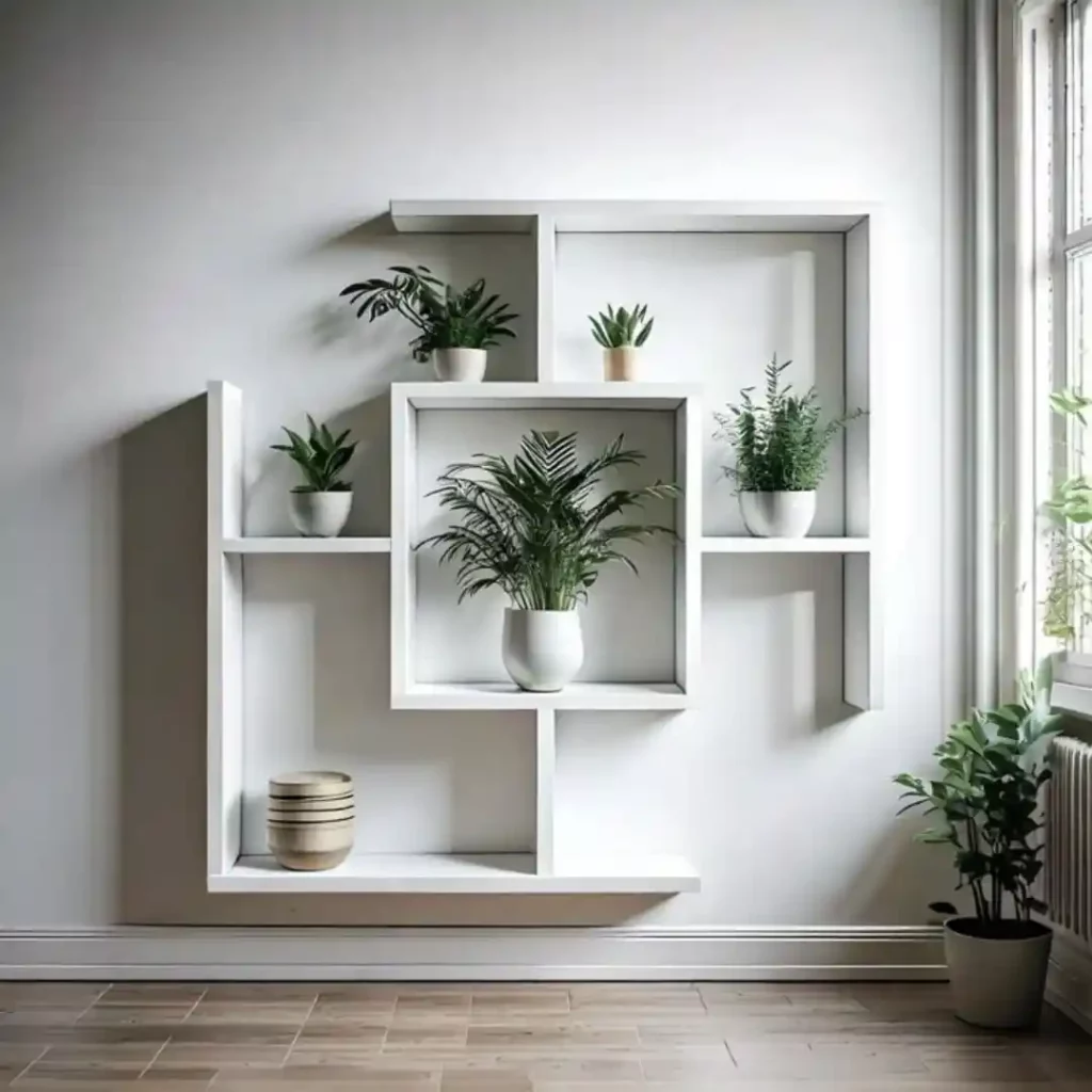 a image of a wall rack
