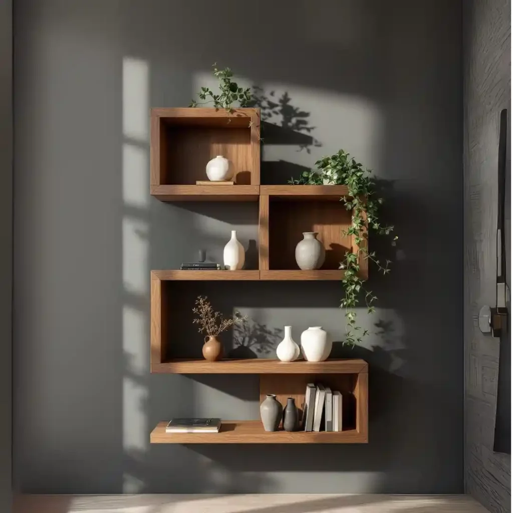 a image of a wall rack