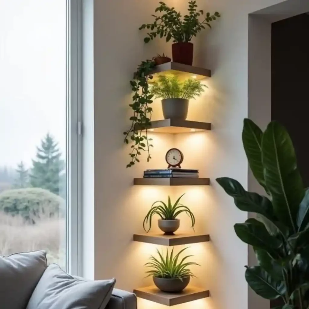 a image of a wall rack