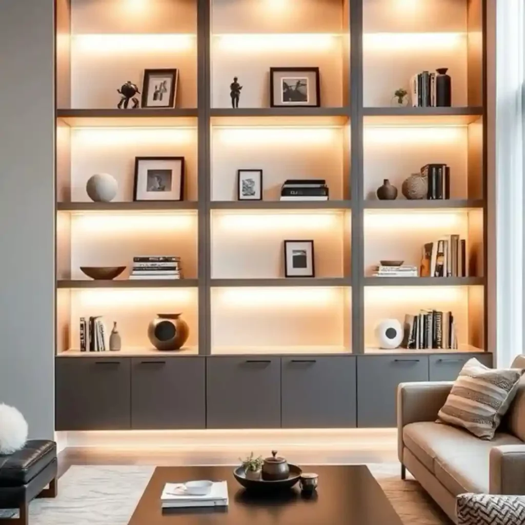 a image of a wall rack