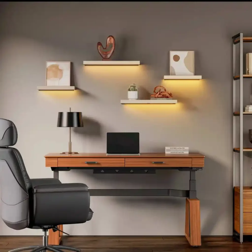 a image of a working desk