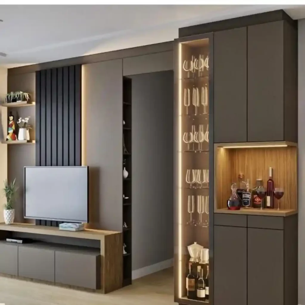 a image of a bar unit and a image of a tv unit
