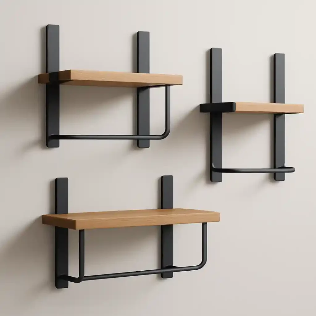 a image of a wall rack