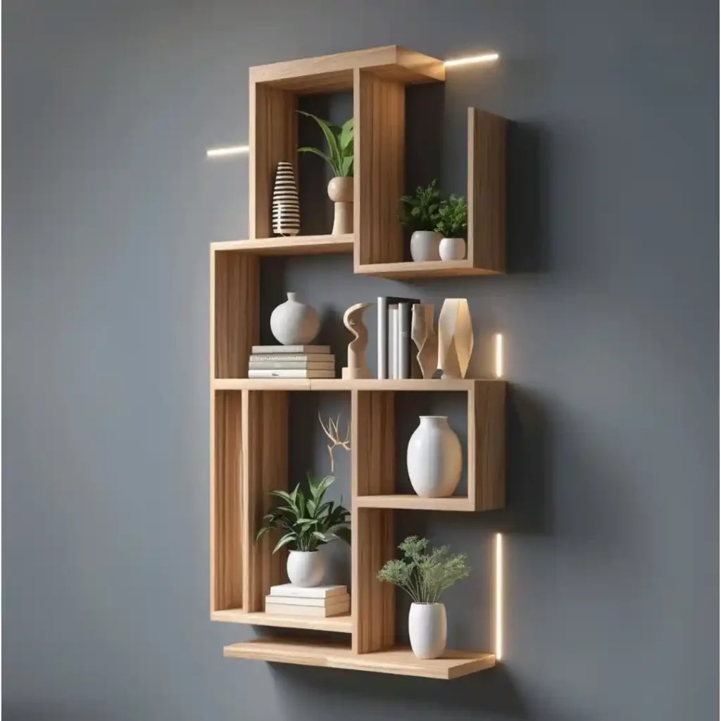 a image of a wall rack