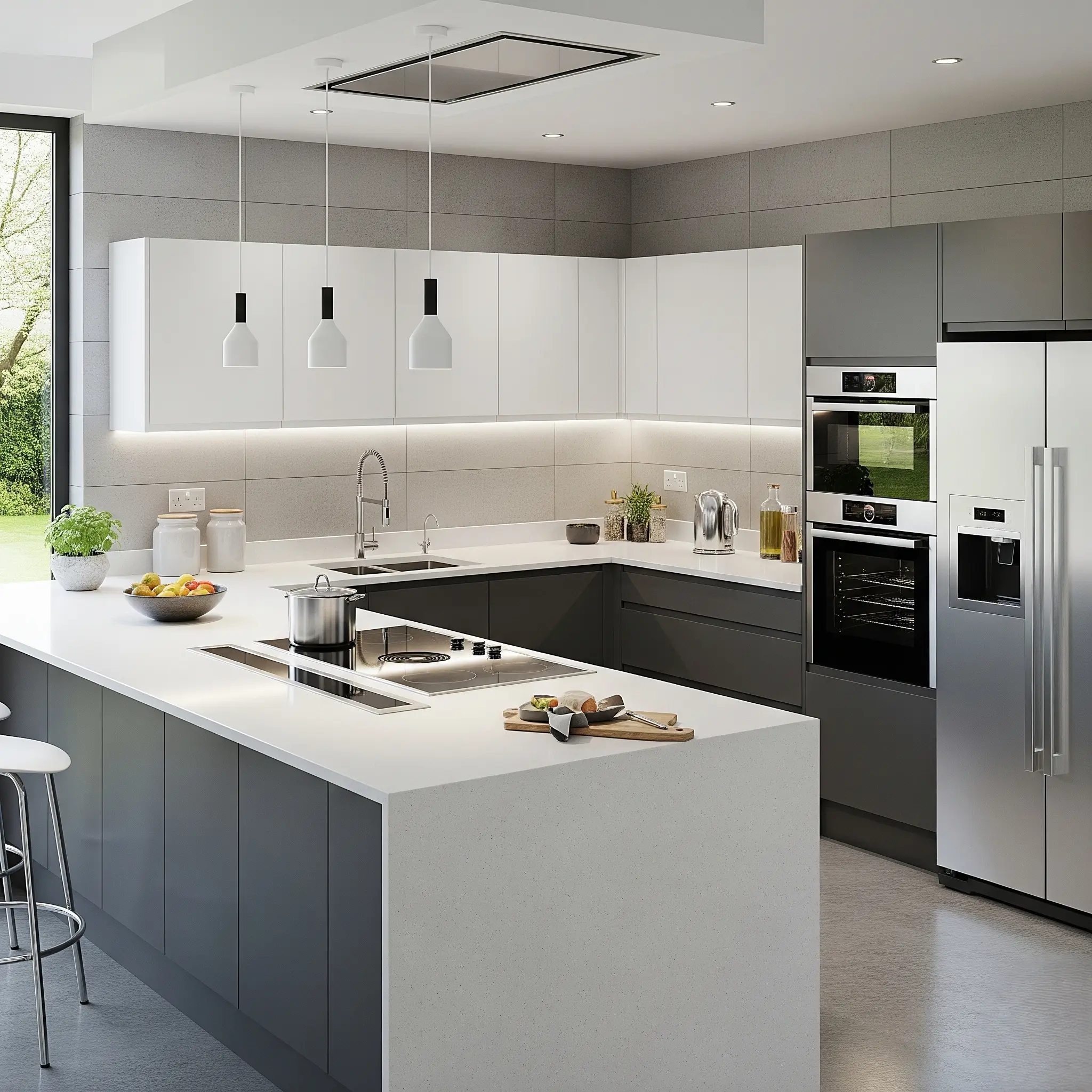 a image of a modular kitchen